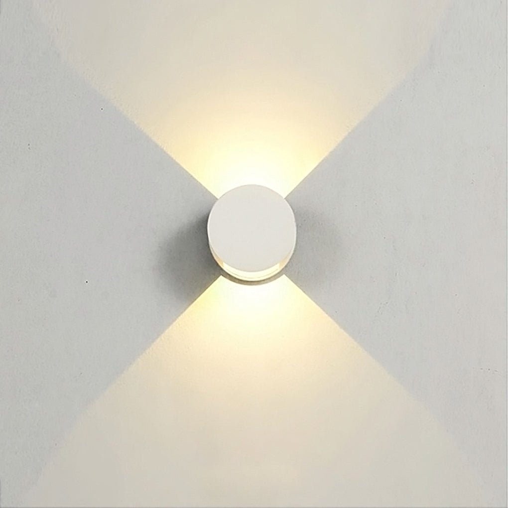 Virginia Round Balcony Outdoor Wall Lights