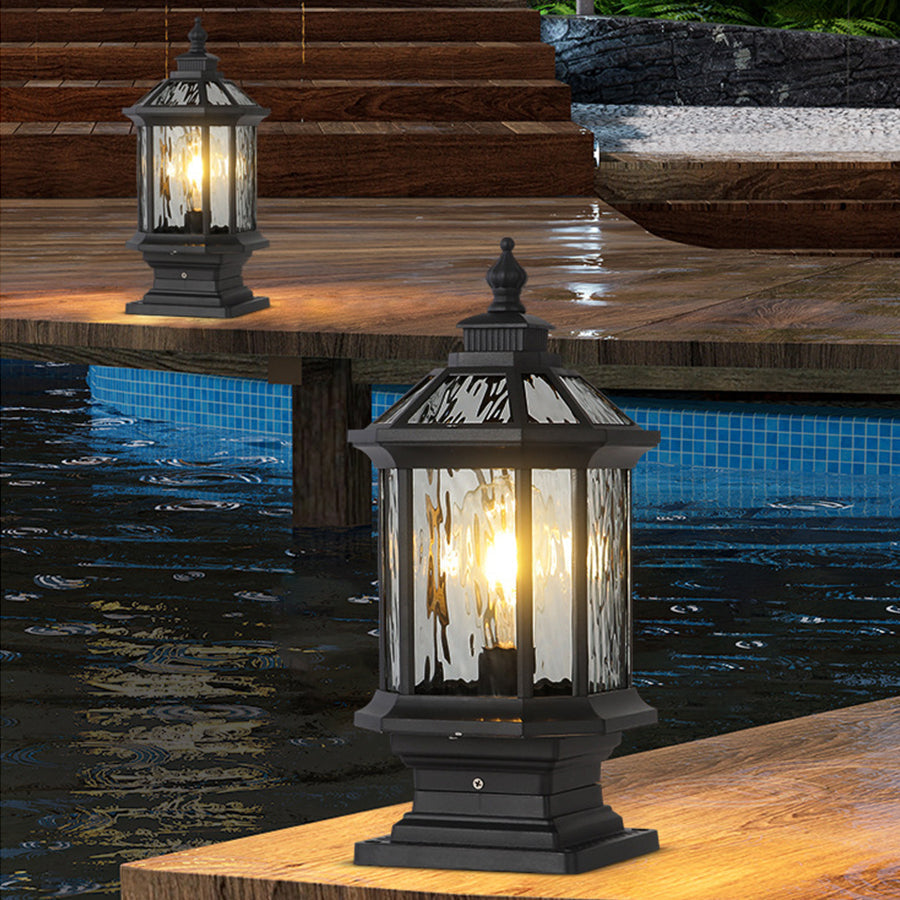 Trixi Vintage European-style Outdoor Pillar Lights