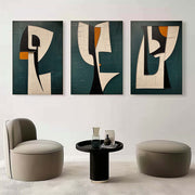 Abstract Painting Set of 3 SP149 - Neutralighting
