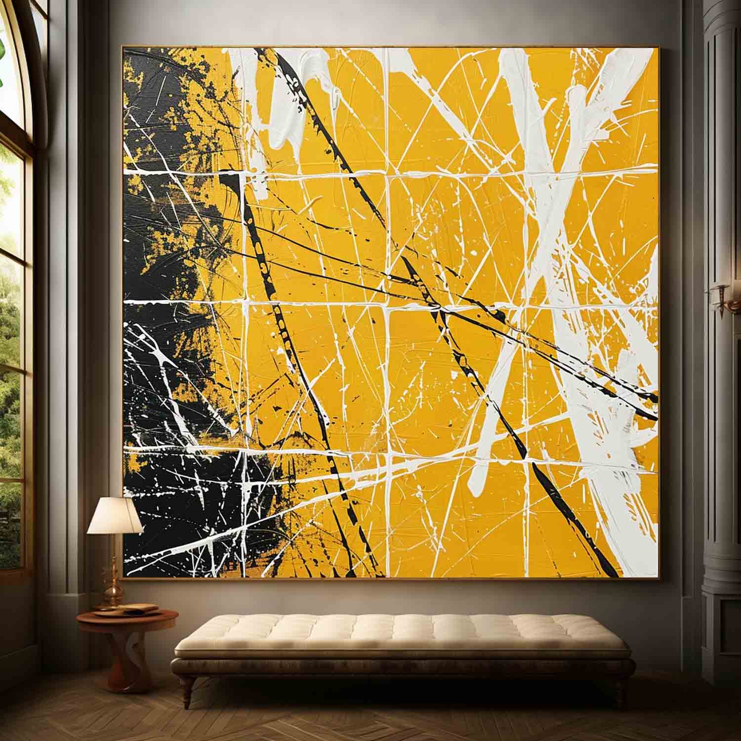 Abstract Expressionist Art AEA054 - Neutralighting