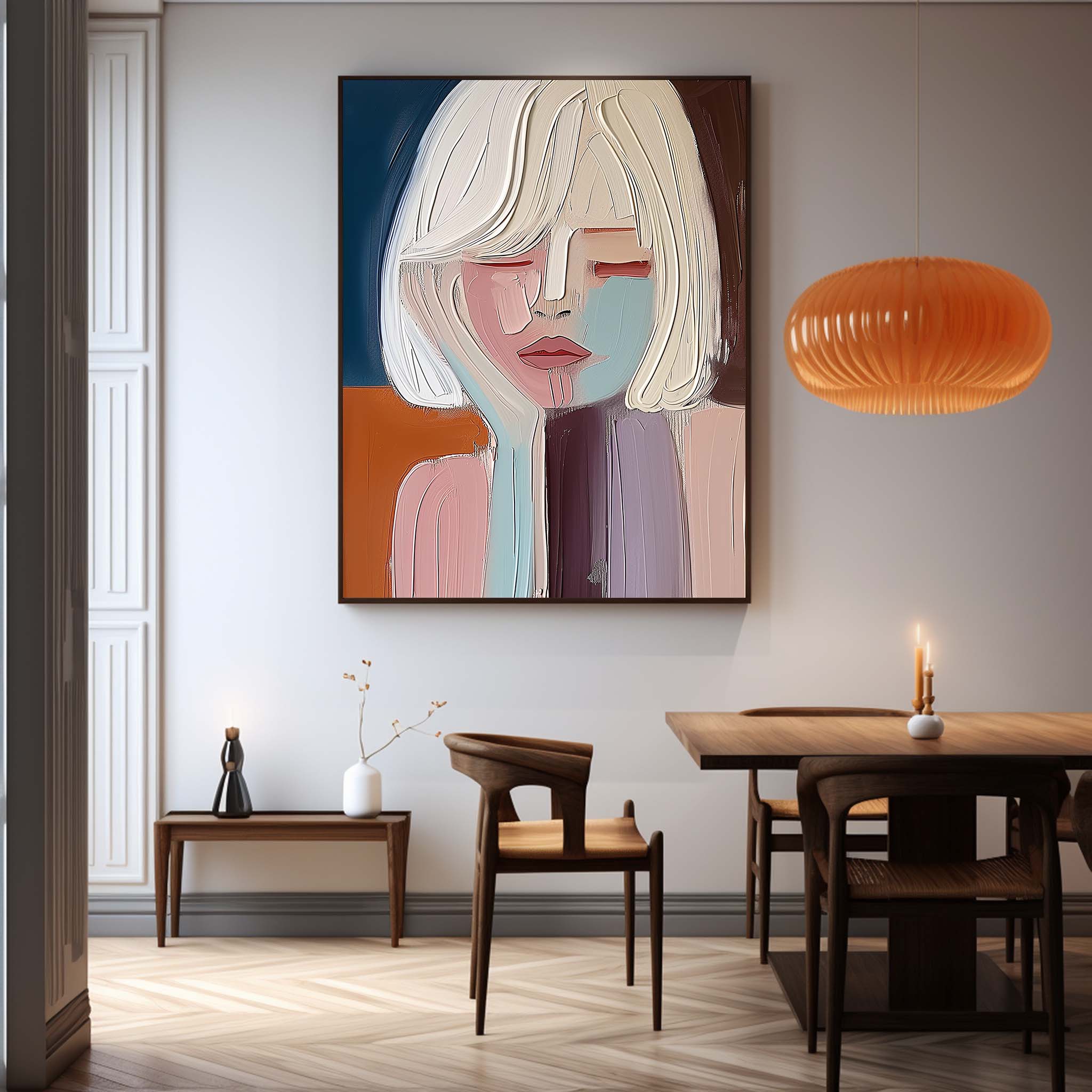 Plaster Art Texture Painting SG256 - Neutralighting
