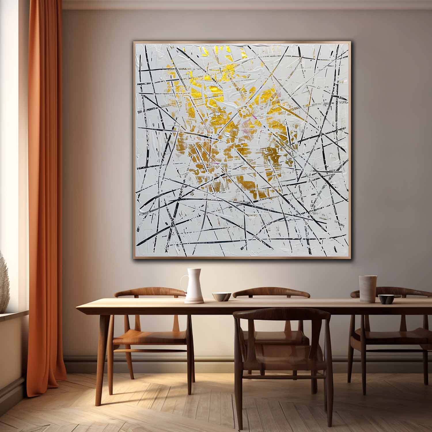 Abstract Expressionist Art AEA060 - Neutralighting
