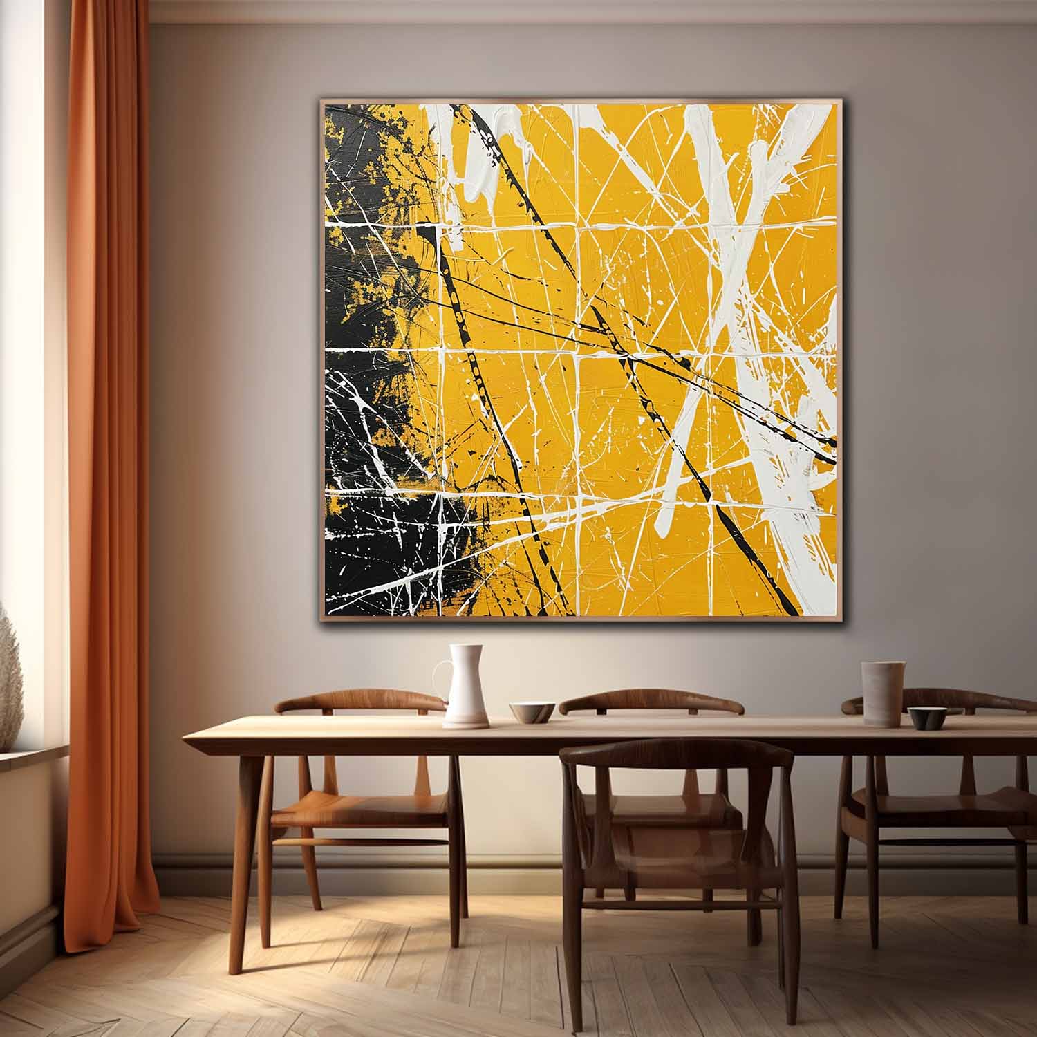 Abstract Expressionist Art AEA054 - Neutralighting