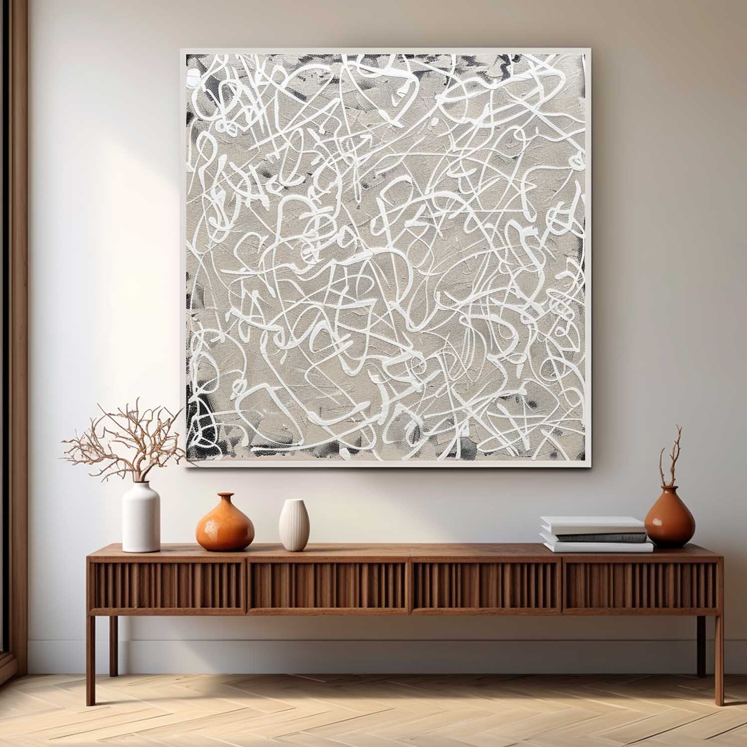 Abstract Expressionist Art AEA038 - Neutralighting