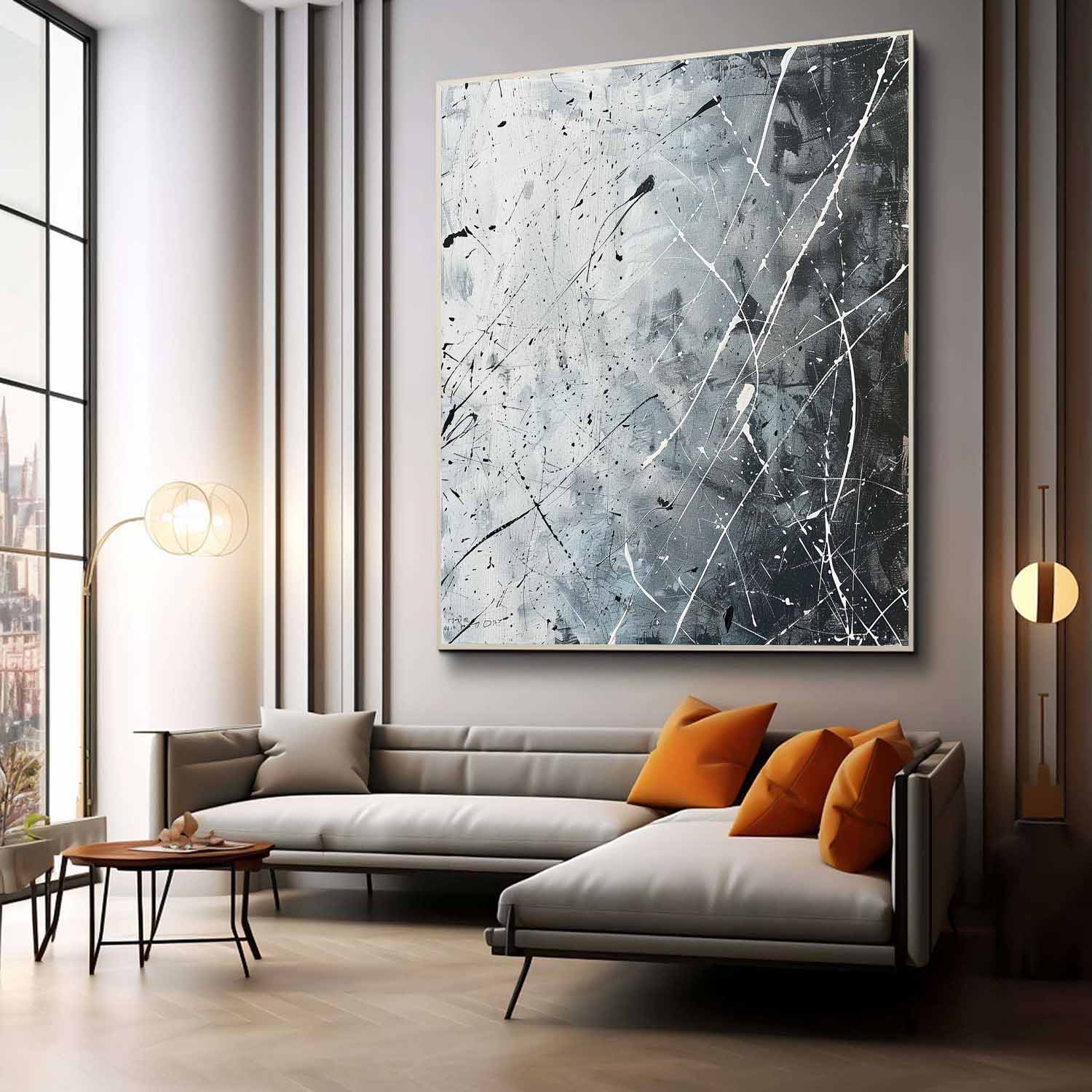 Abstract Expressionist Art AEA032 - Neutralighting
