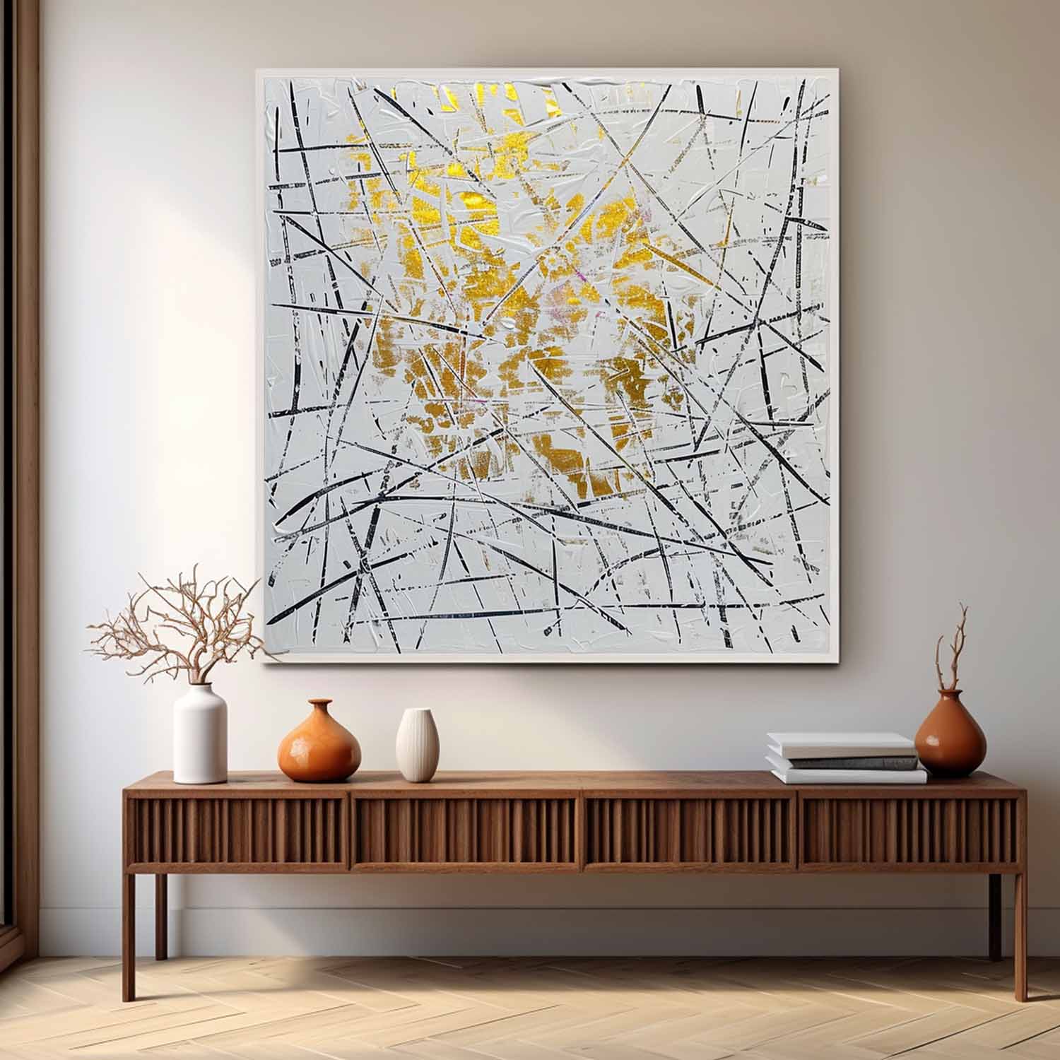 Abstract Expressionist Art AEA060 - Neutralighting