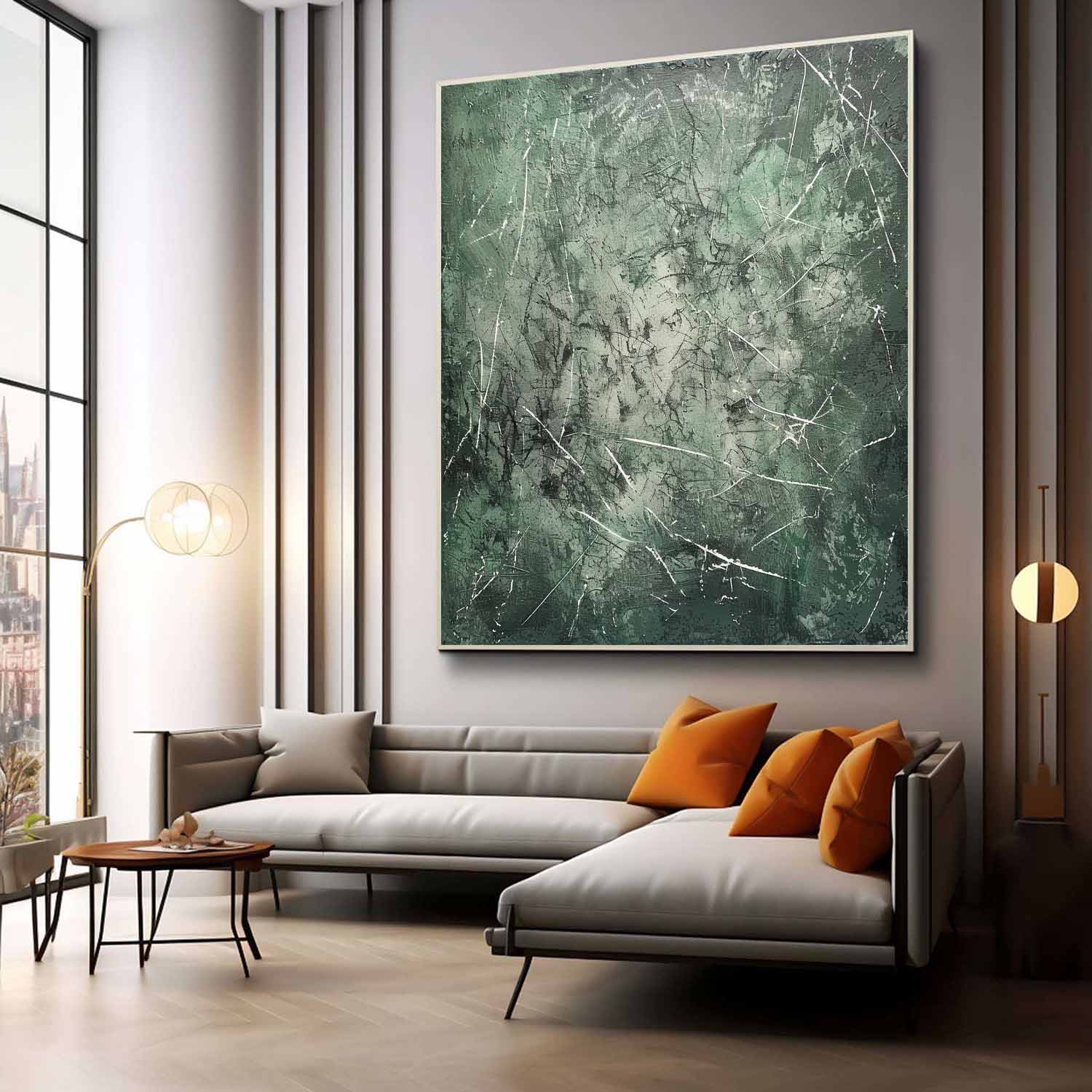 Abstract Expressionist Art AEA011 - Neutralighting
