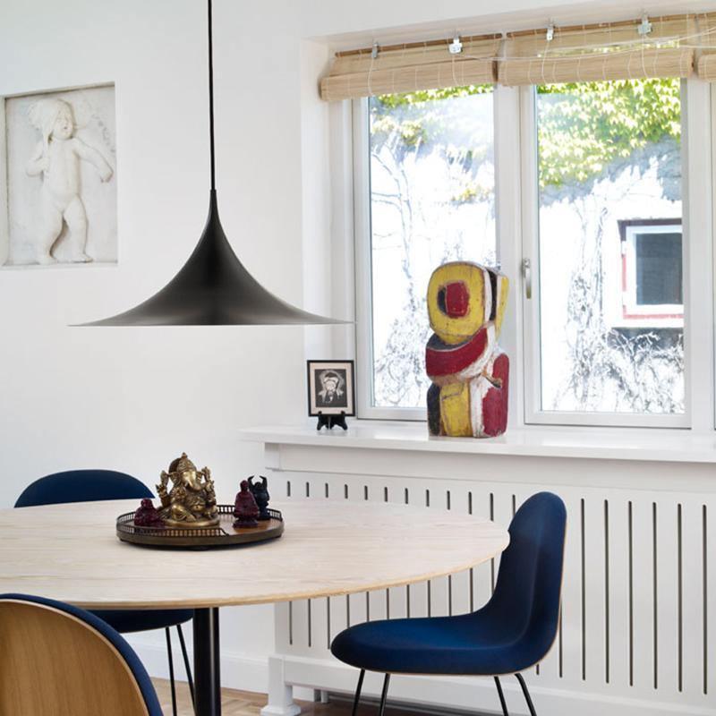 Nirixy Steel Sculptural Pendant Light-Neutral Decor