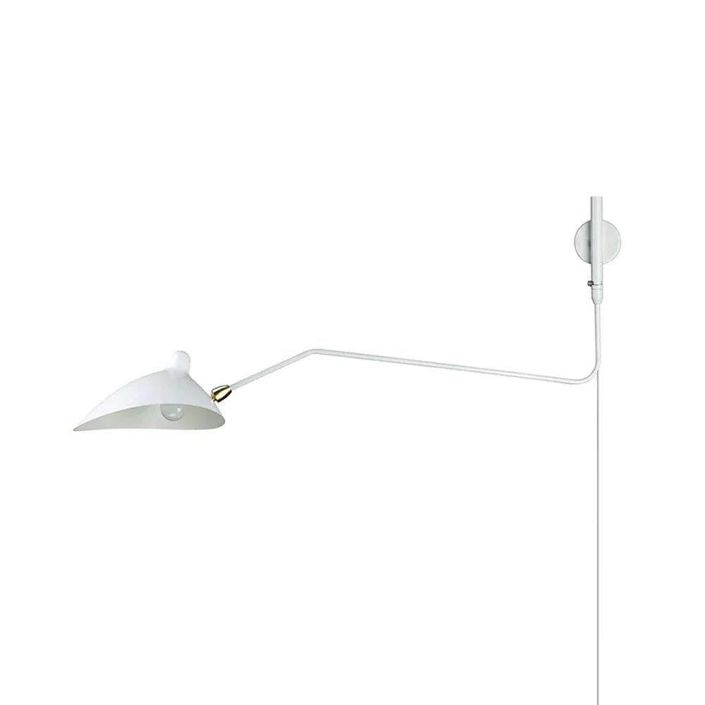 Versatile Arm Wall Sconce-Neutral Decor