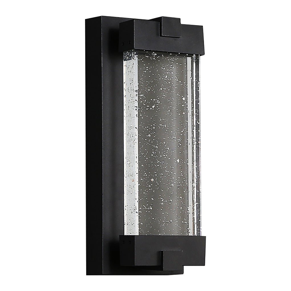Wea Rectangular Bubbles Crystal Outdoor Wall Lights