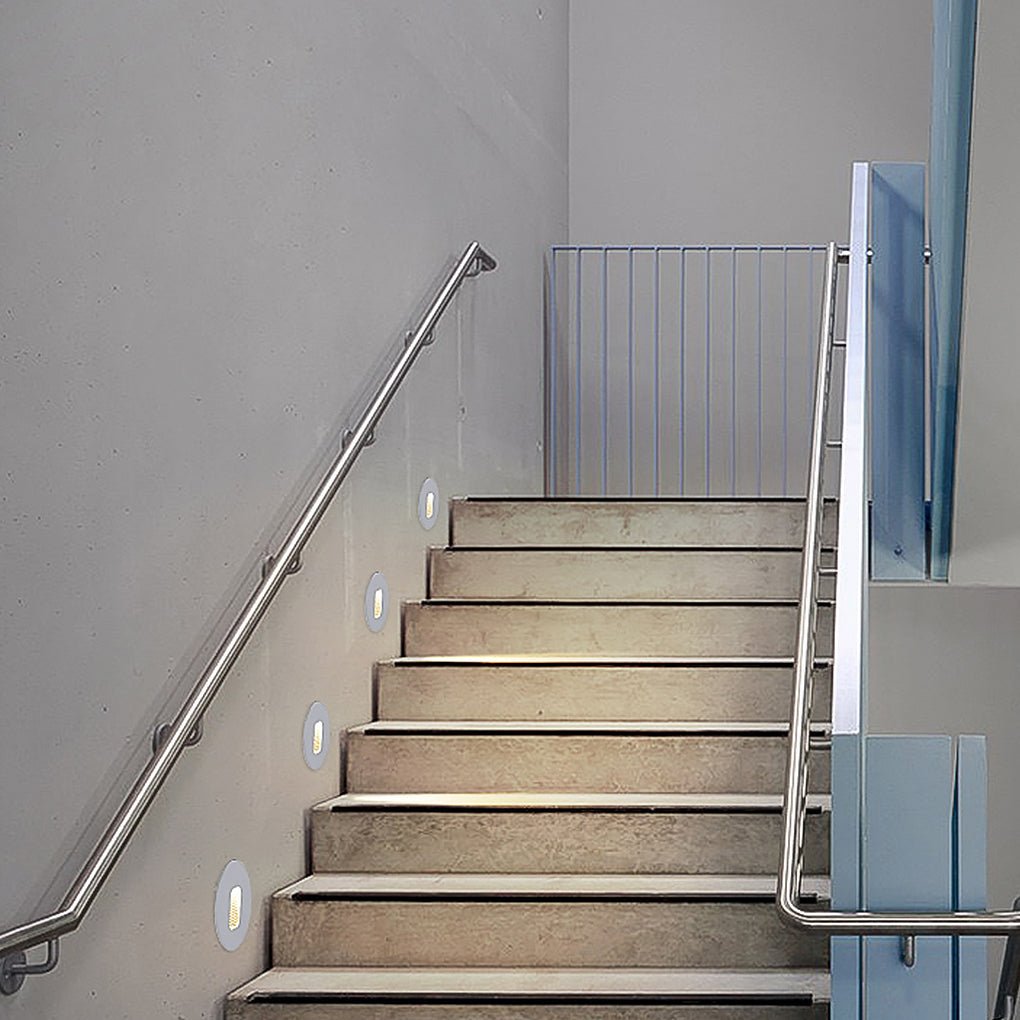 Victor Square LED Modern Outdoor Step Lights