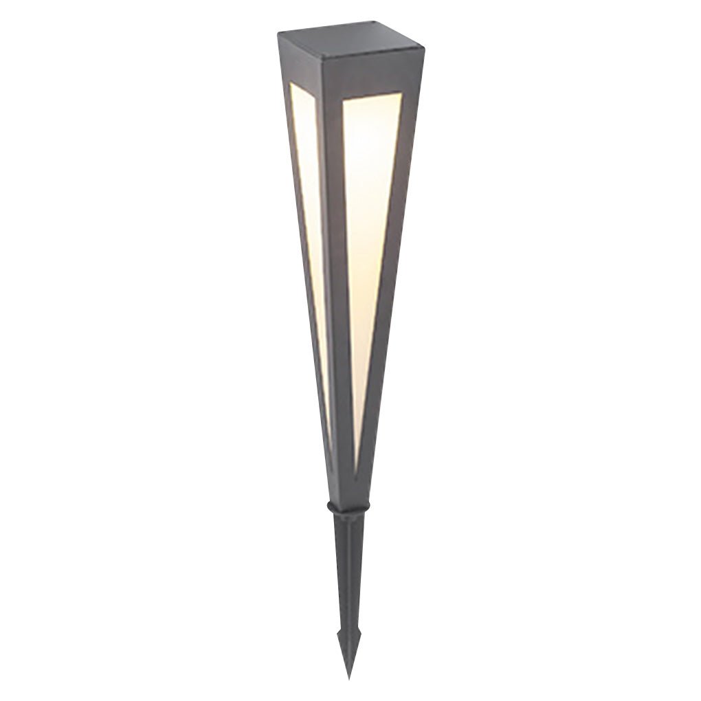 Migh RGB Square Top Conical Outdoor Lawn Light