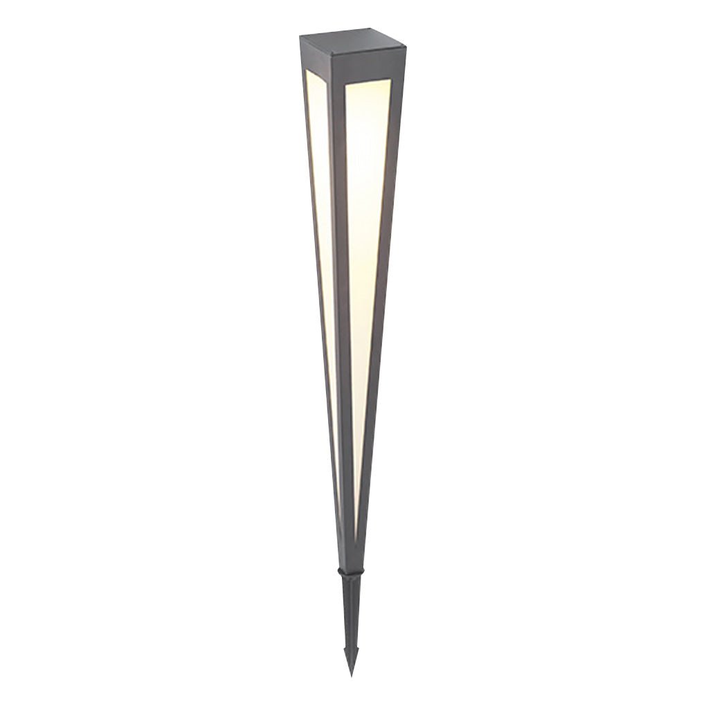 Migh RGB Square Top Conical Outdoor Lawn Light