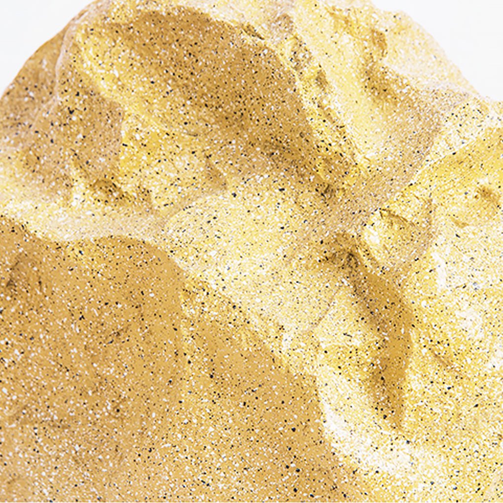 Walton Stone-Inspired Warm Illumination Resin Outdoor Light