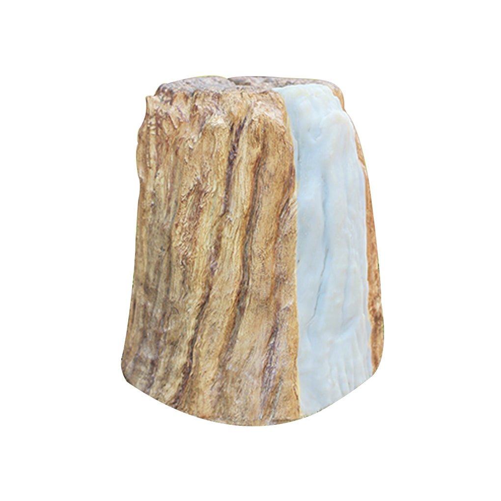Warrior Realistic Tree Stump LED Cylindrical Resin Outdoor Lights