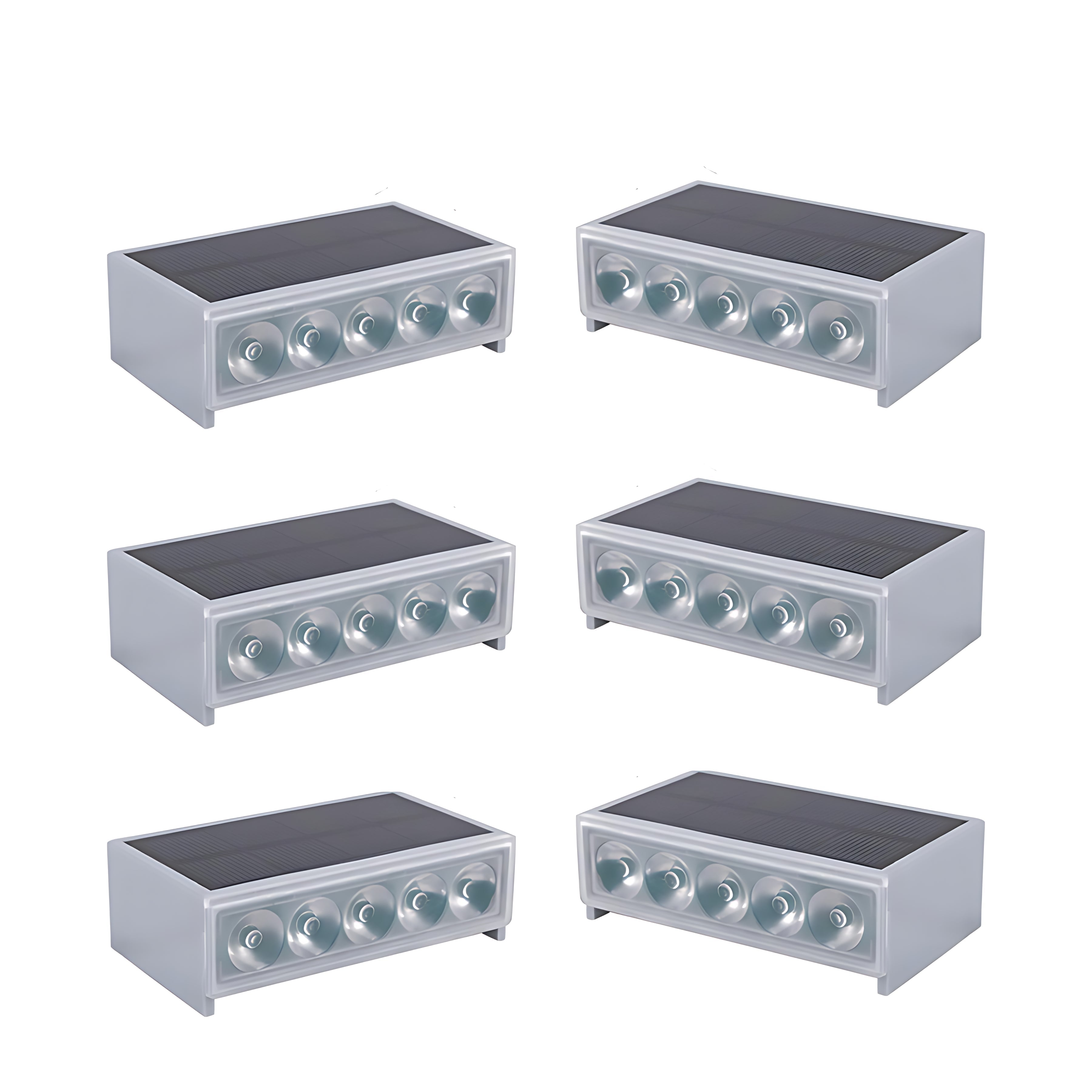 Rosa Solar Modern ABS Outdoor Step Light Fixtures