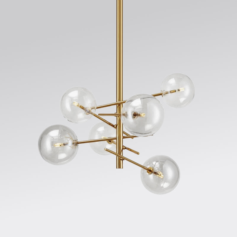 Aveno Chandelier LED Clear Crystal-Neutral Decor