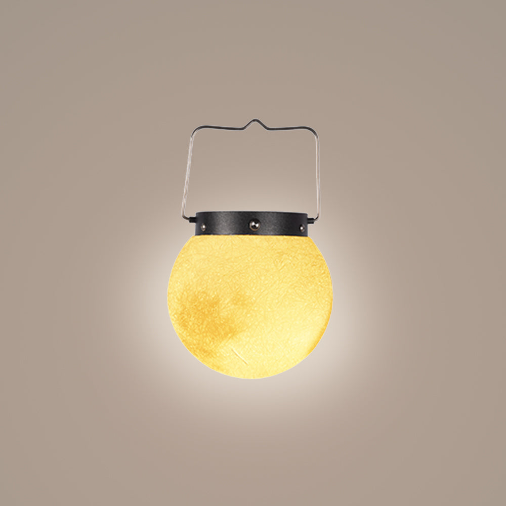 Ray Moon Modern Bubble Glod Pendant Light, Metal/Resin/Fiberglass - Neutral Decor