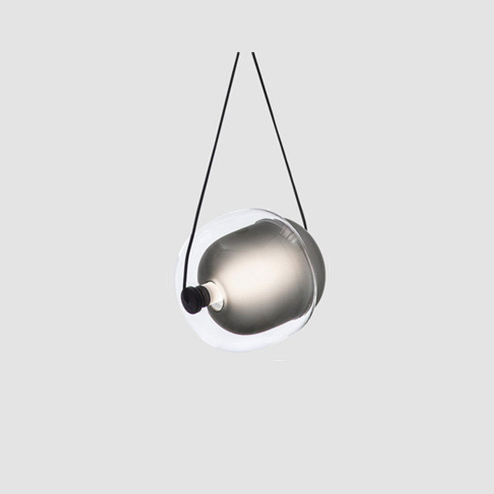 Valentina Modern Bubble Glass Pendant Light, Blue/Yellow/Pink/Smoky Grey/White/Clear - Neutral Decor