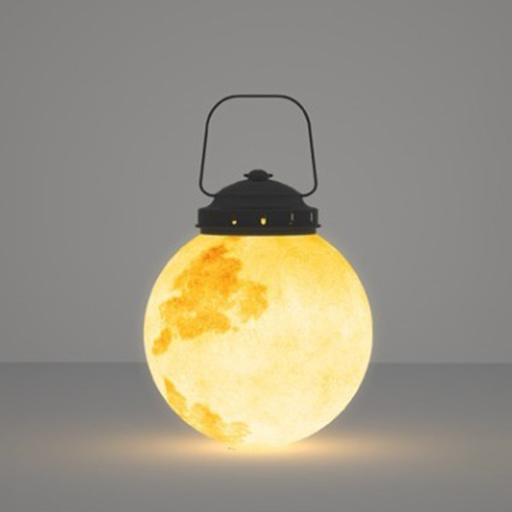 Ray Moon Modern Bubble Glod Pendant Light, Metal/Resin/Fiberglass - Neutral Decor