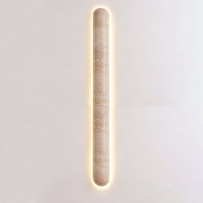 Varo Travertine Wall Light-Neutral Decor