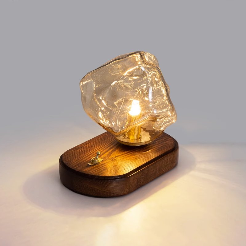Maris Wood Artistic Table Lamp-Neutral Decor