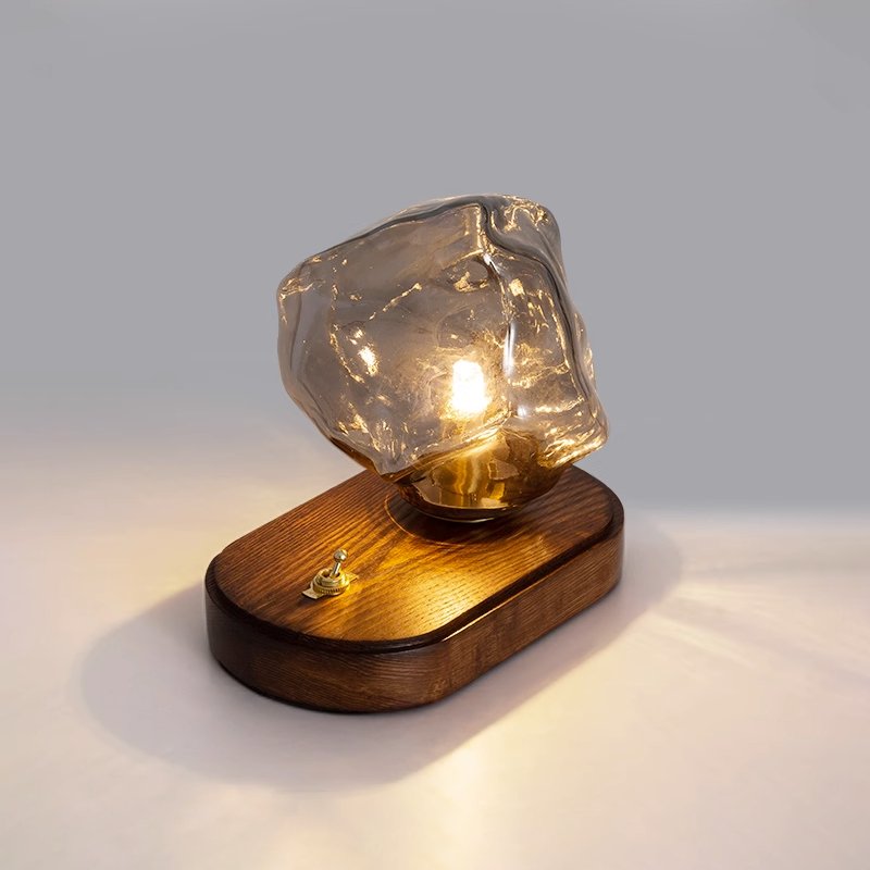 Maris Wood Artistic Table Lamp-Neutral Decor