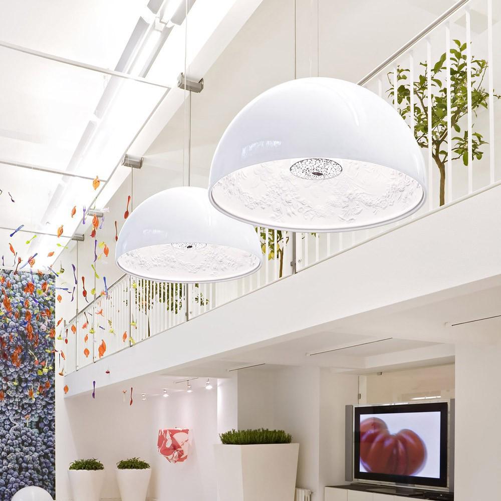 Lustra Pendant Lamp Suspension for Living Room-Neutral Decor