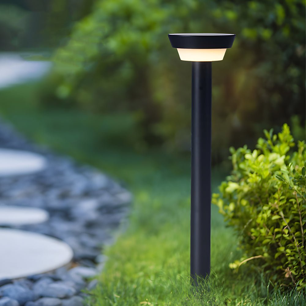 Theob Sleek Cylinder LED Outdoor Path Light