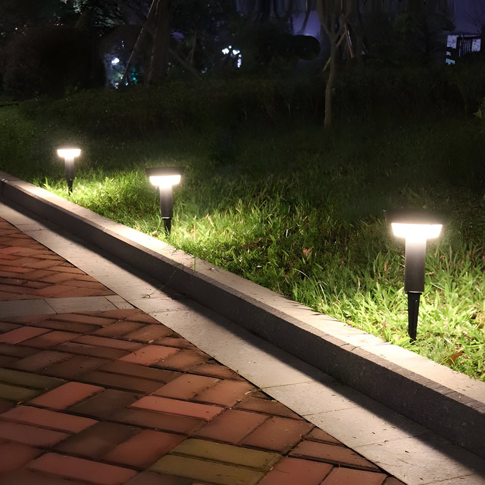 Theob Sleek Cylinder LED Outdoor Path Light