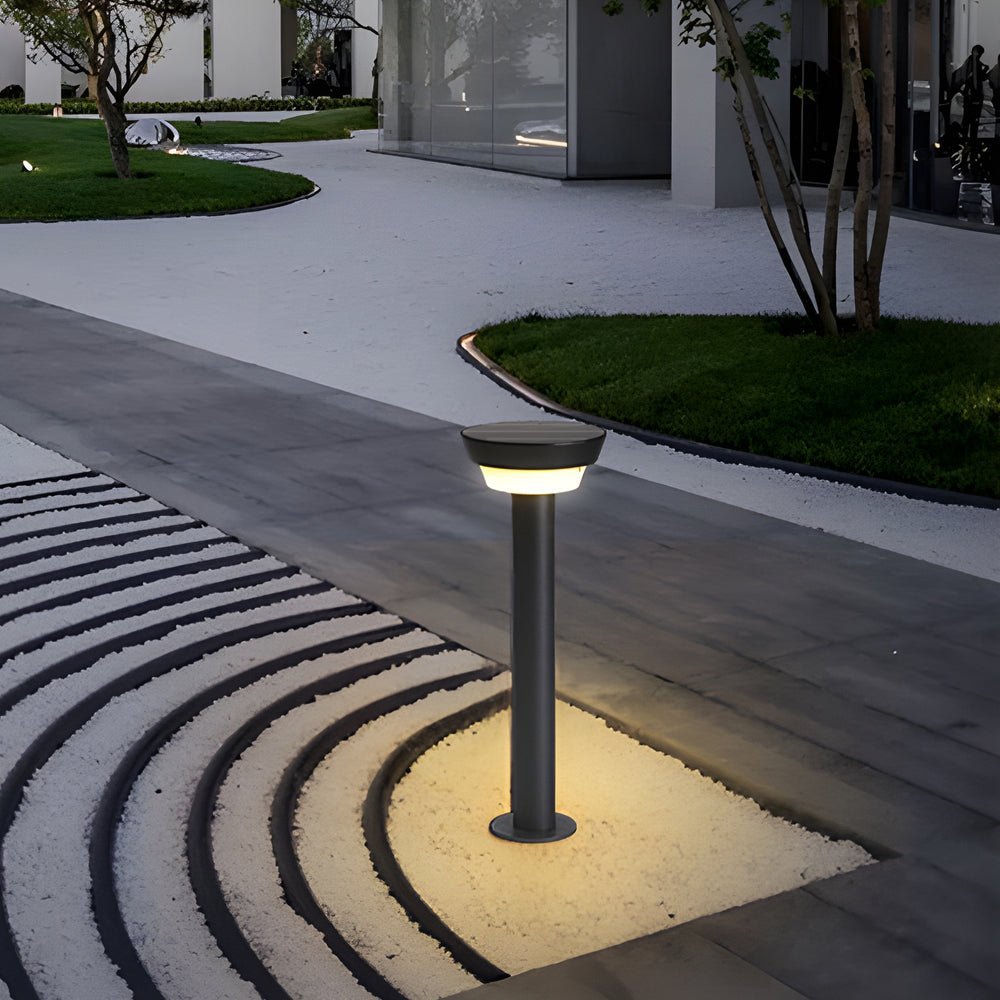 Theob Sleek Cylinder LED Outdoor Path Light