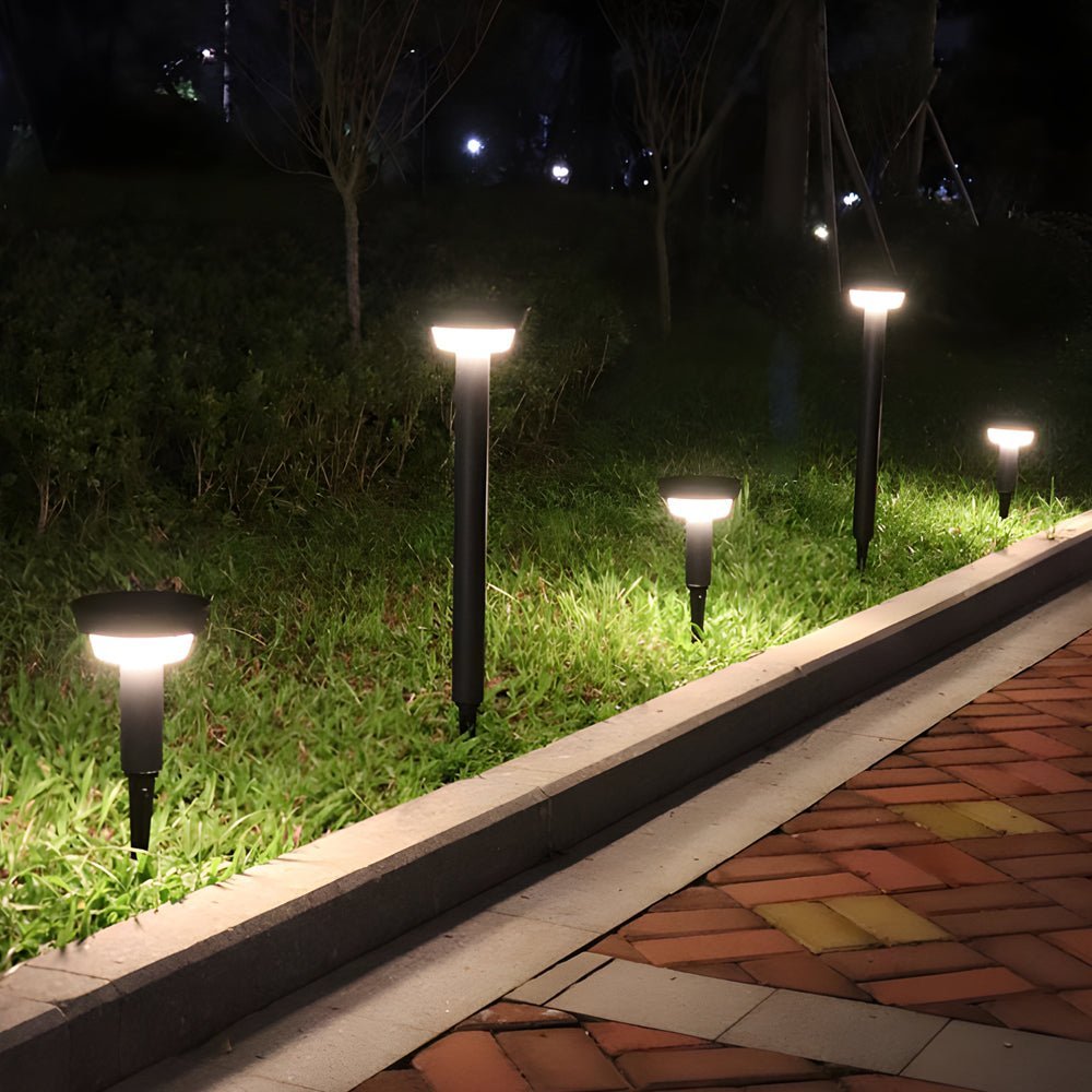 Theob Sleek Cylinder LED Outdoor Path Light