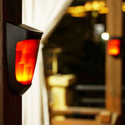 Amary Energy Flame ABS Outdoor Sconce Wall Lights