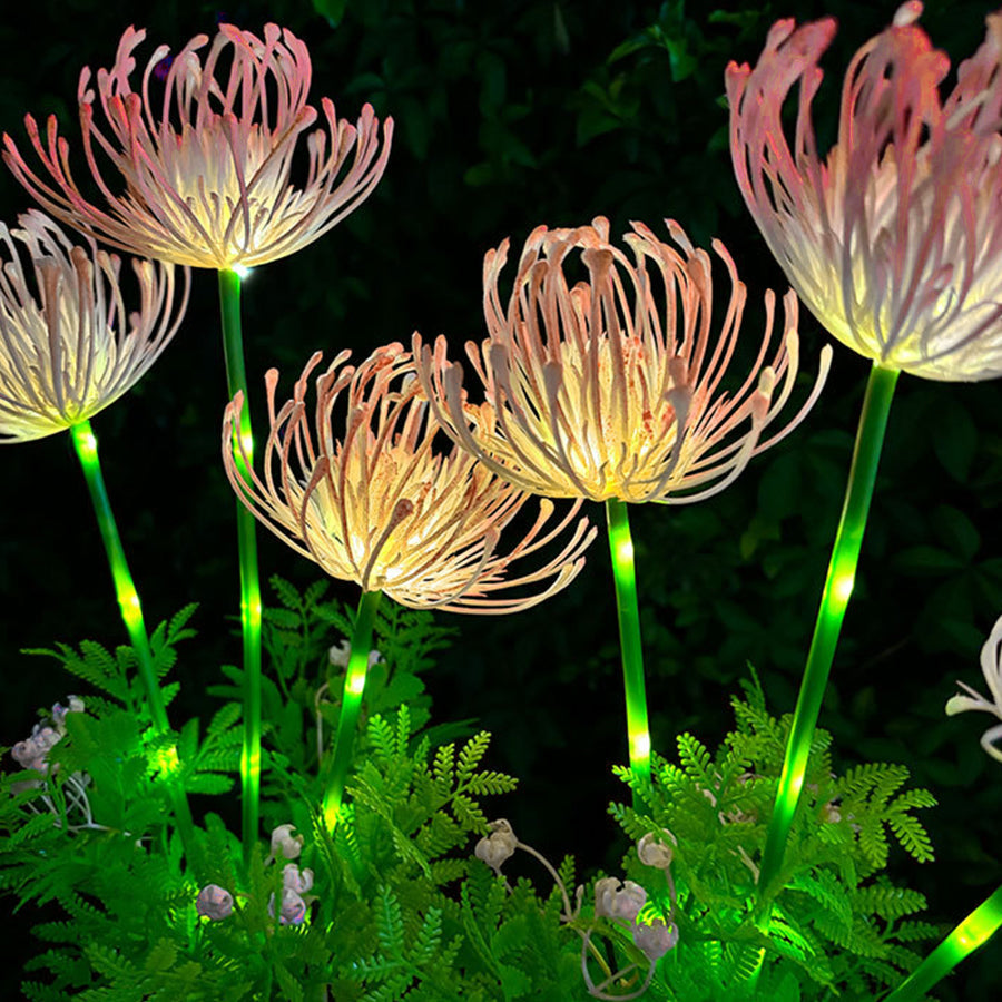 Rupert Landscape Unique Art Solar Steel Outdoor Light