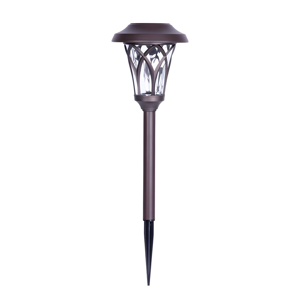 Laurel Stake Lawn Retro Modern Glass Outdoor Light
