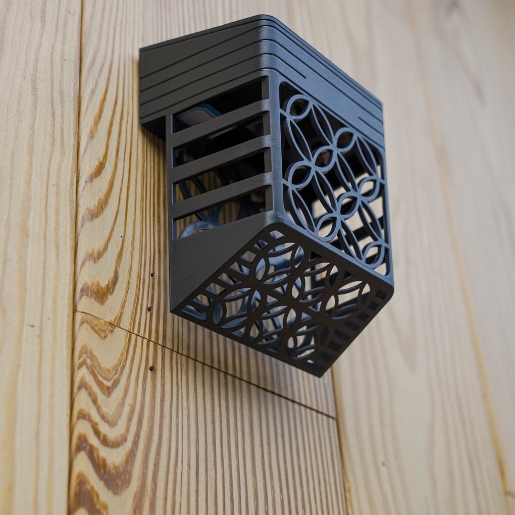 Rodney Classic Hollow ABS Outdoor Fence Wall Lamp