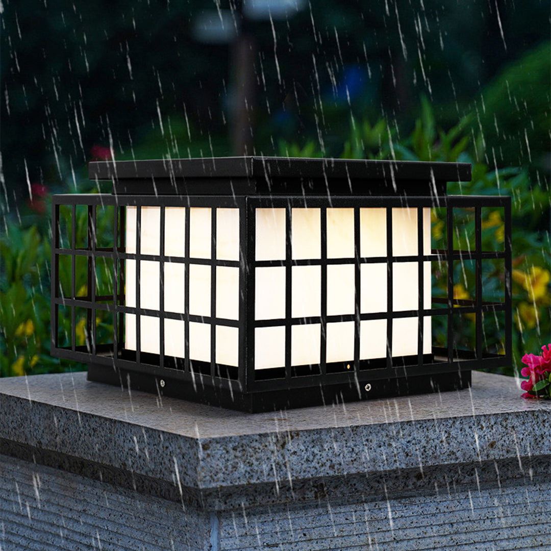 Igor Modern Stainless Steel Outdoor Pillar Lights