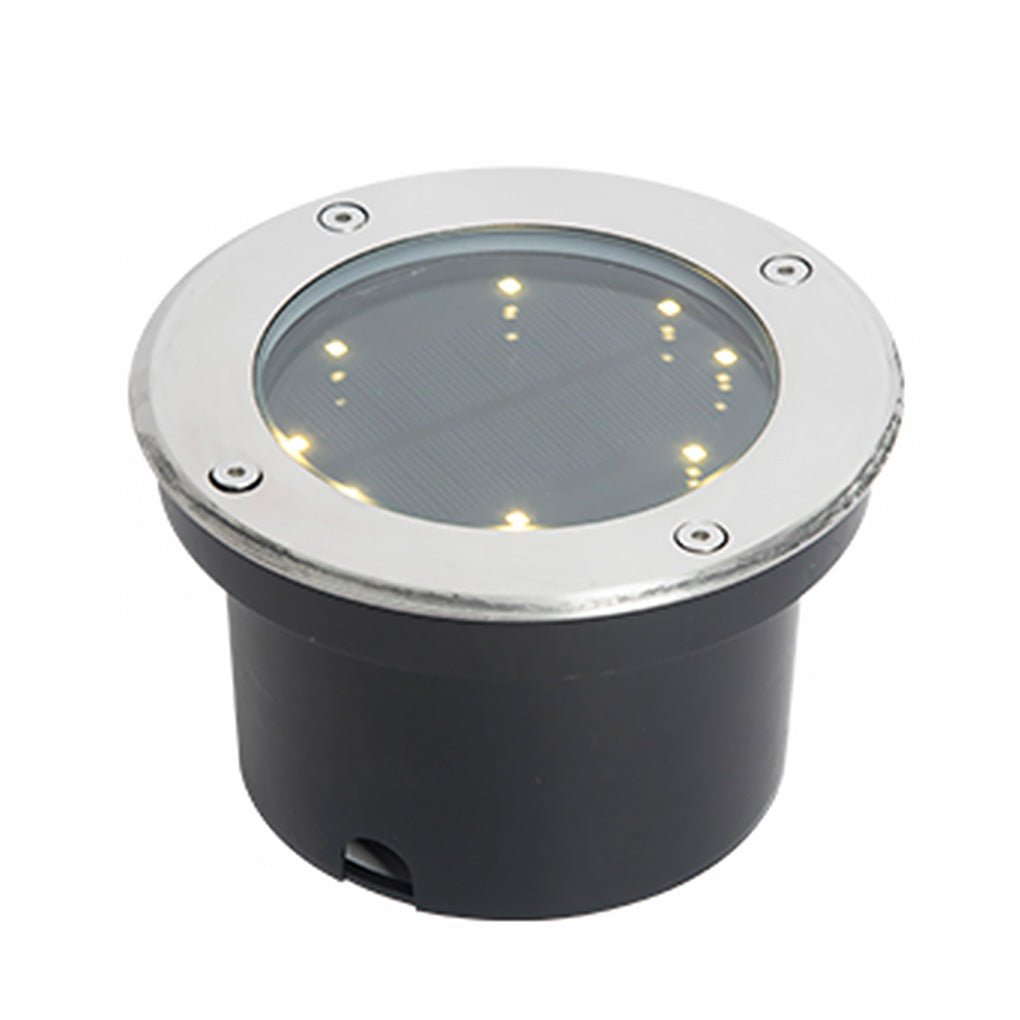 Loveablyy LED Ground Dish Solar Emitting Outdoor Lights