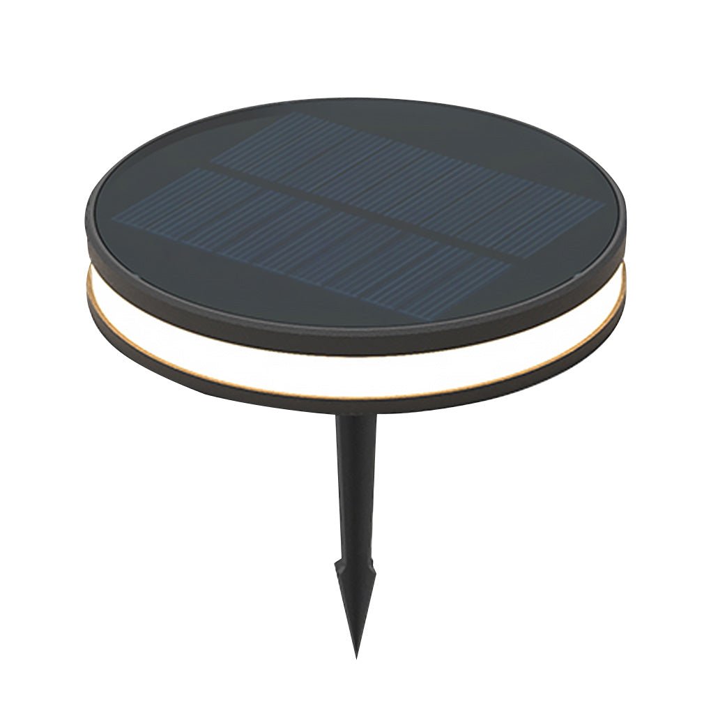 Loveablyy LED Ground Dish Solar Emitting Outdoor Lights