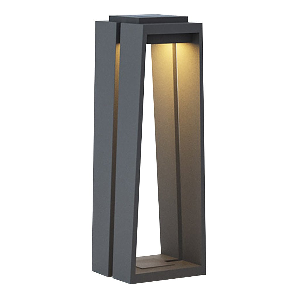 Edmond Minimalist Trapezoid LED Illumination Outdoor Light