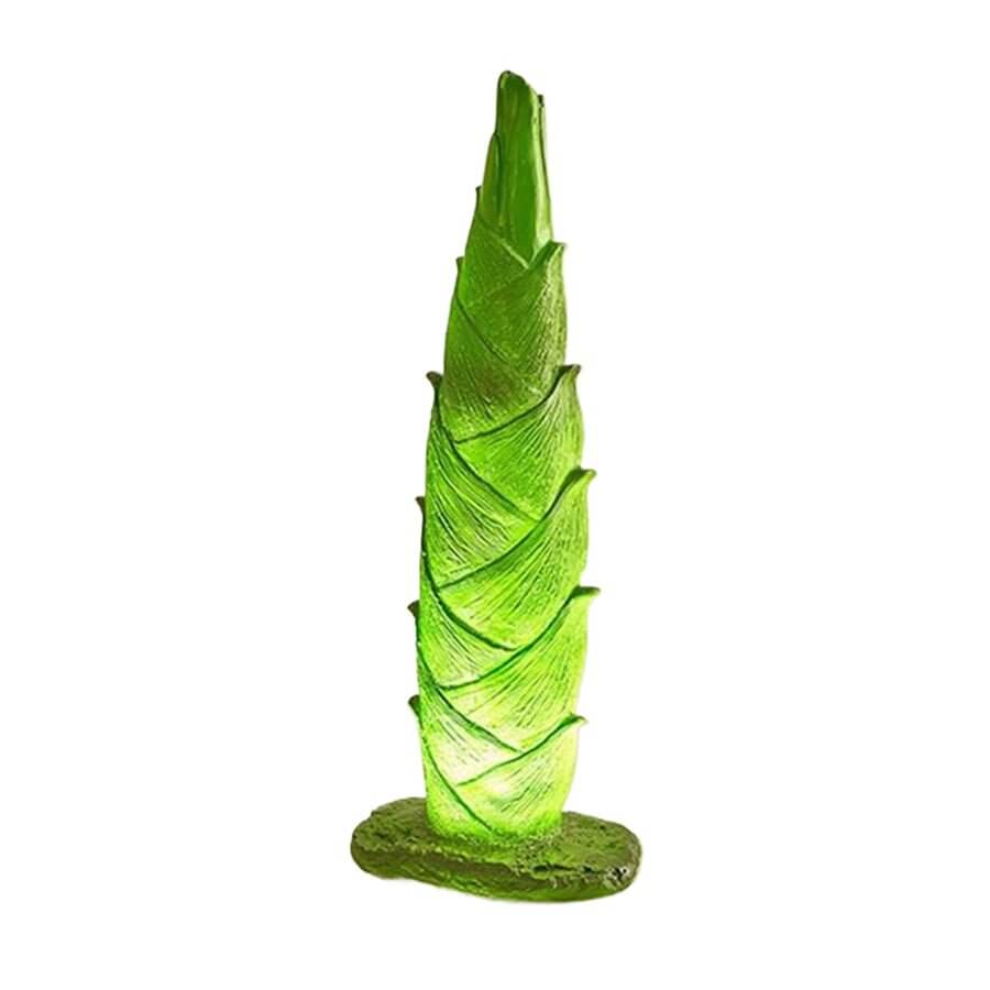 Hubert Panda Bamboo Animal Resin Outdoor Lawn Lamp
