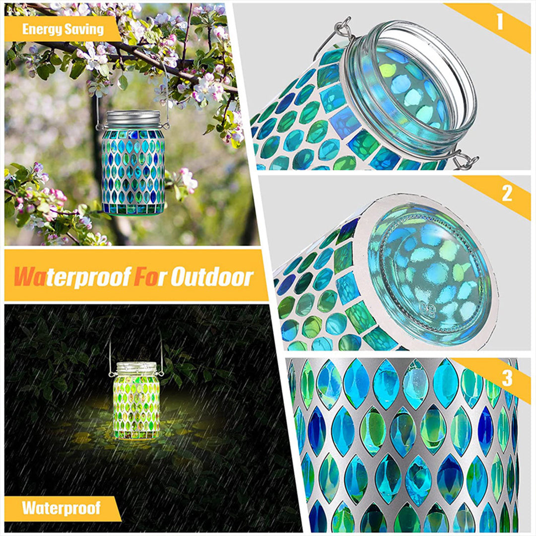 Meadow Solar Classic Decorative Glass Outdoor lights