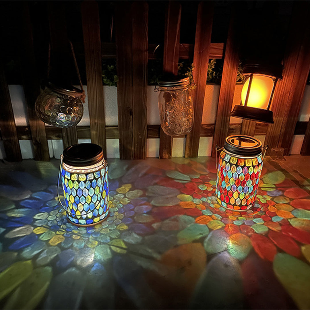 Meadow Solar Classic Decorative Glass Outdoor lights