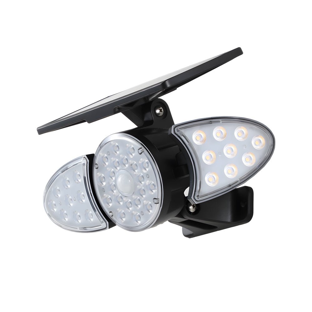 Gray Motion Security LED PC Outdoor Wall Light Fixture