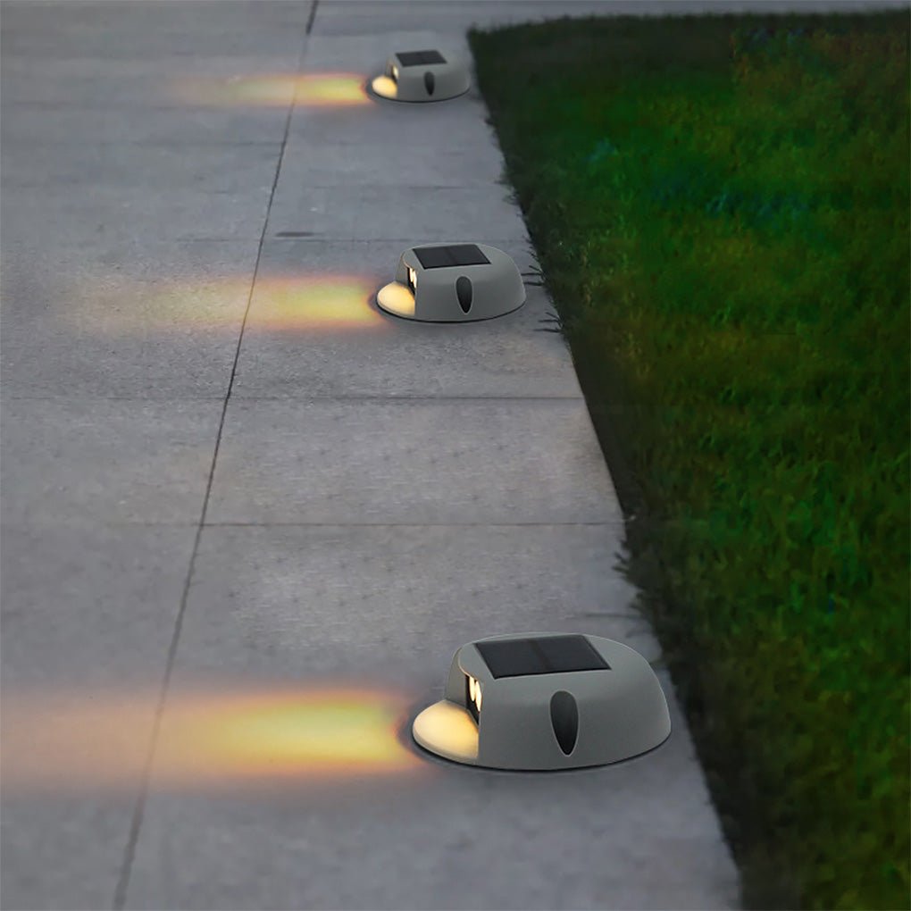 Nige Solar Decoration Glass Outdoor Wall Lamp