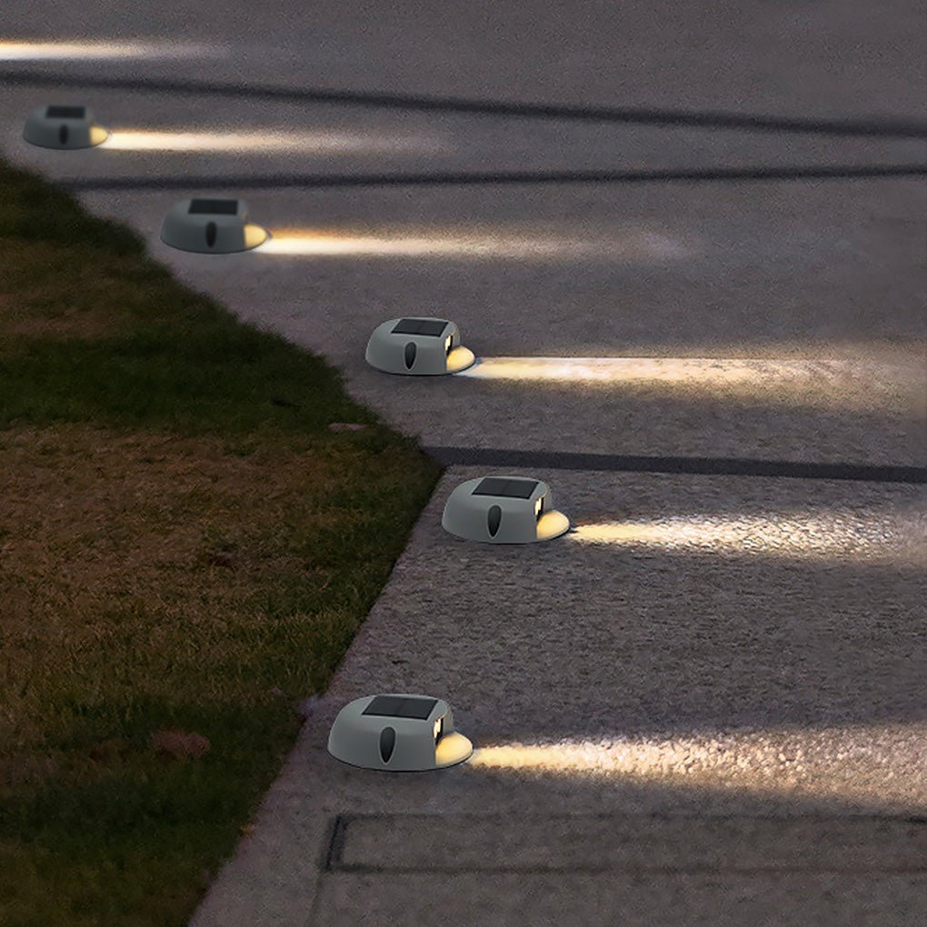 Nige Solar Decoration Glass Outdoor Wall Lamp