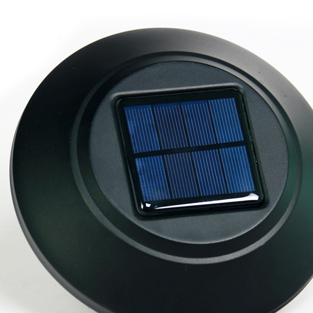 Gren Elegant LED Solar Water Glass Outdoor Post Lights