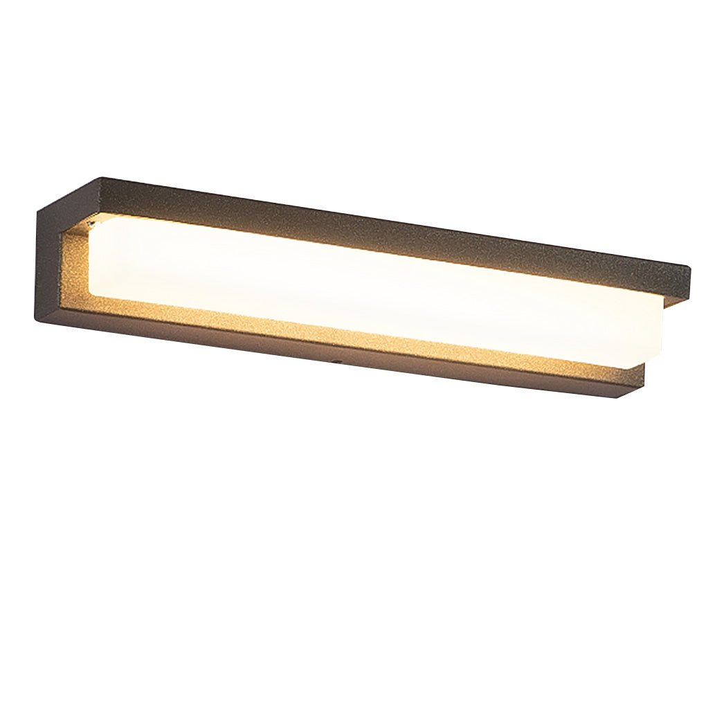 Jun Contemporary Stainless Steel Outdoor Wall Light