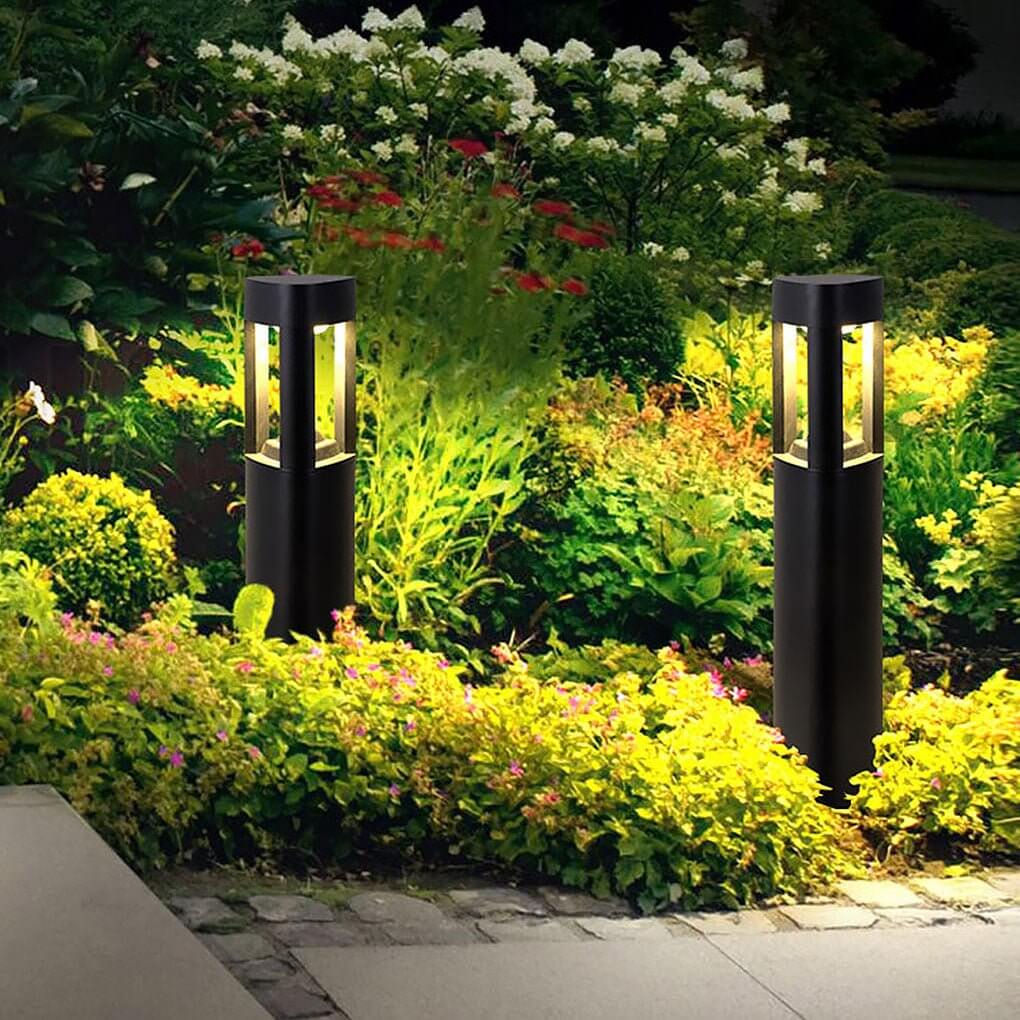 Daid Triple-Side Emitting Solar LED Outdoor Lights