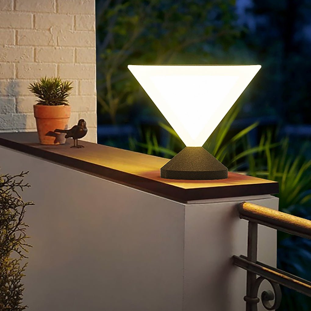 Rory Post Courtyard Landscape Decorative Steel Outdoor Light